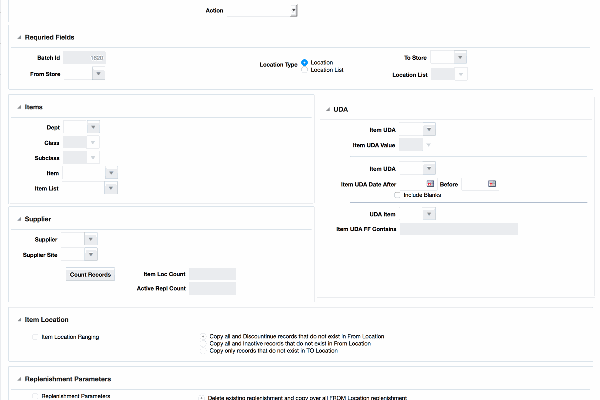 Like Store functionality for modeling new or existing stores